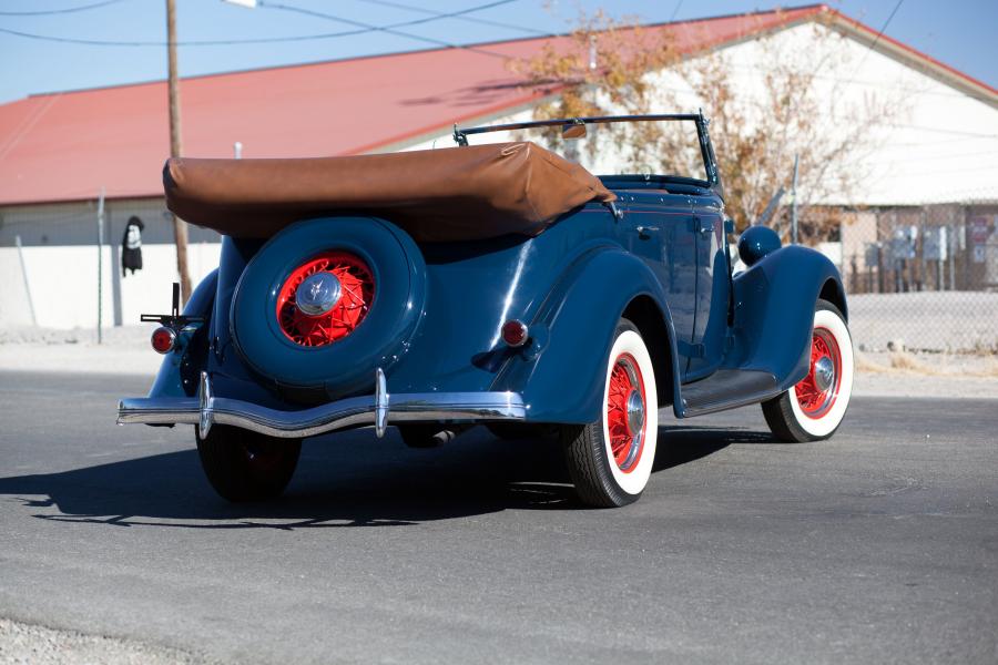  Ford V8 Model 48 DeLuxe Phaeton 1935 года  (фото 32 из 52)
